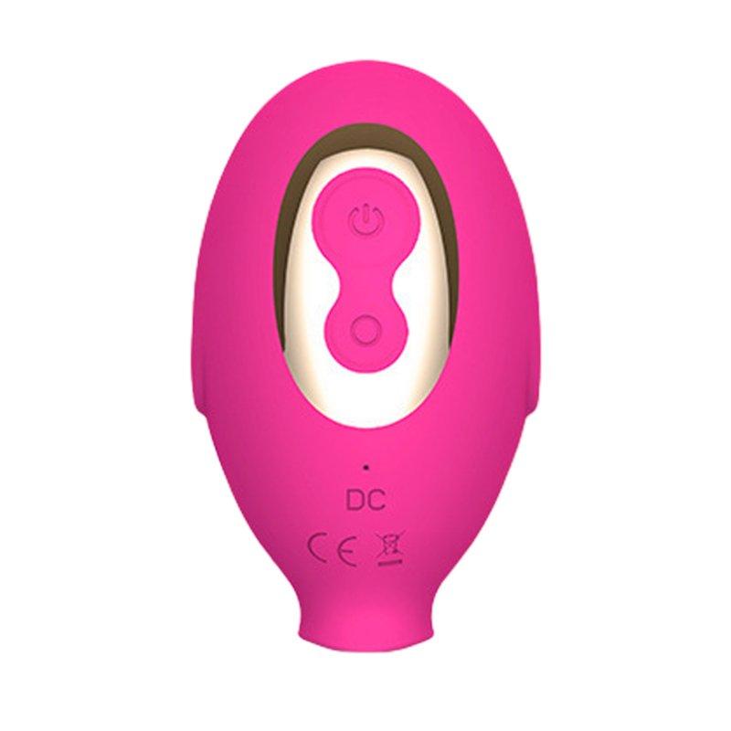 Vibrators |  Powerful Clit Sucker Vibrator Tongue Vibrating Nipple Sucking Blowjob Clitoris Stimulator Sex Toys For Women Masturbator rose Red Adult Items Rose red