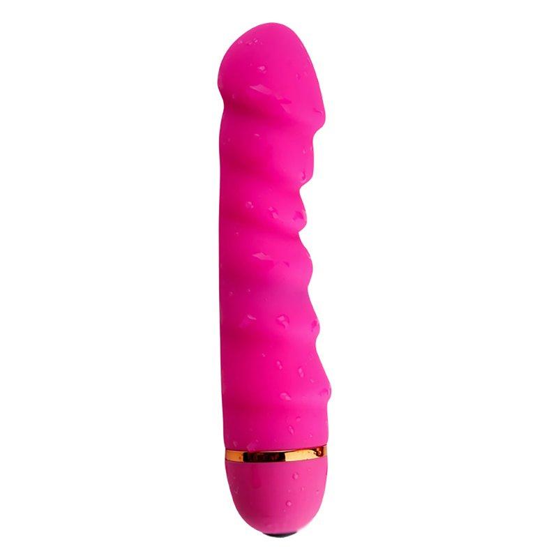 Vibrators |  Vibrator G-spot Clitoral Stimulator Female Silicone Dildo Adult Sex Toys Realistic Penis Strong Motor Masturbator rose red Adult Items Rose red