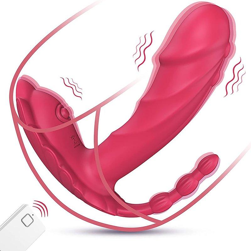 Vibrators |  Vibrator G Spot Vibrator Clitoral Massager Nipple Vibrator With 8 Modes Pleasure Stimulator Sex Toy For Adult Couples Women wine red Adult Items Vibrators