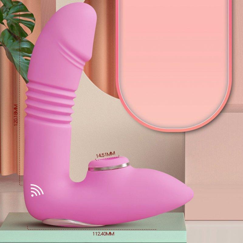 Vibrators |  Wearable Sucking Clitoris Vibrator G-spot Anal Stimulator Sex Toys Remote Control Dildo Suction Telescopic Vibration Adult Items Suction Telescopic Vibration