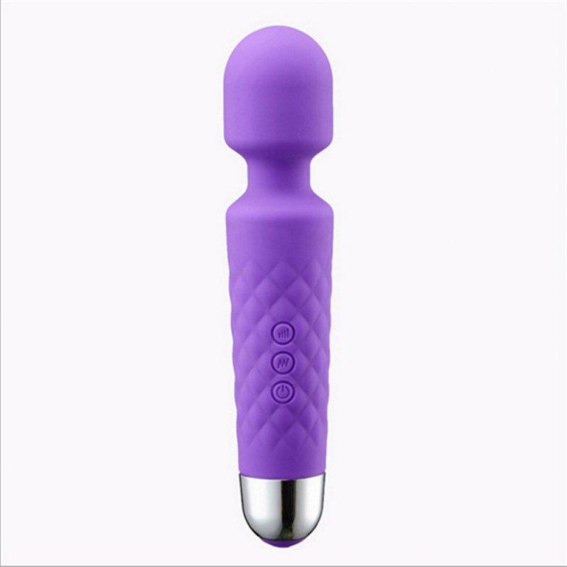 Vibrators |  Woman Powerful Vibrating Stick G Spot Massager Clitoris Stimulator Av Stick Female Masturbator Sex Toys Purple Adult Items Purple