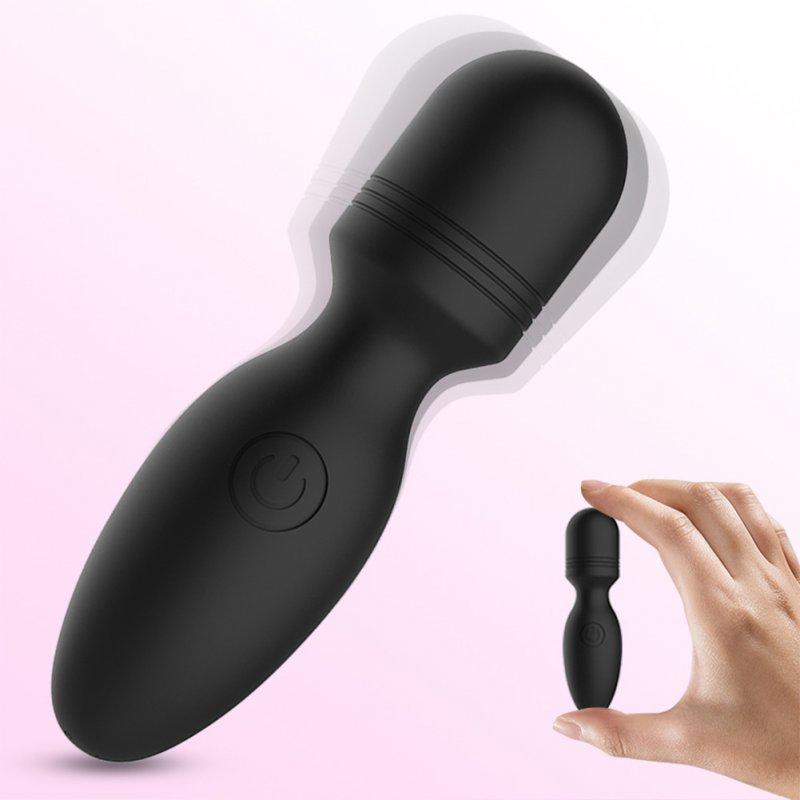 Vibrators |  Women Vibrator Clitoral Nipple Pleasure AV Stick Stimulator Massager 10 Frequency Vibration Adult Sex Toys For Women Female Couples black Adult Items Black