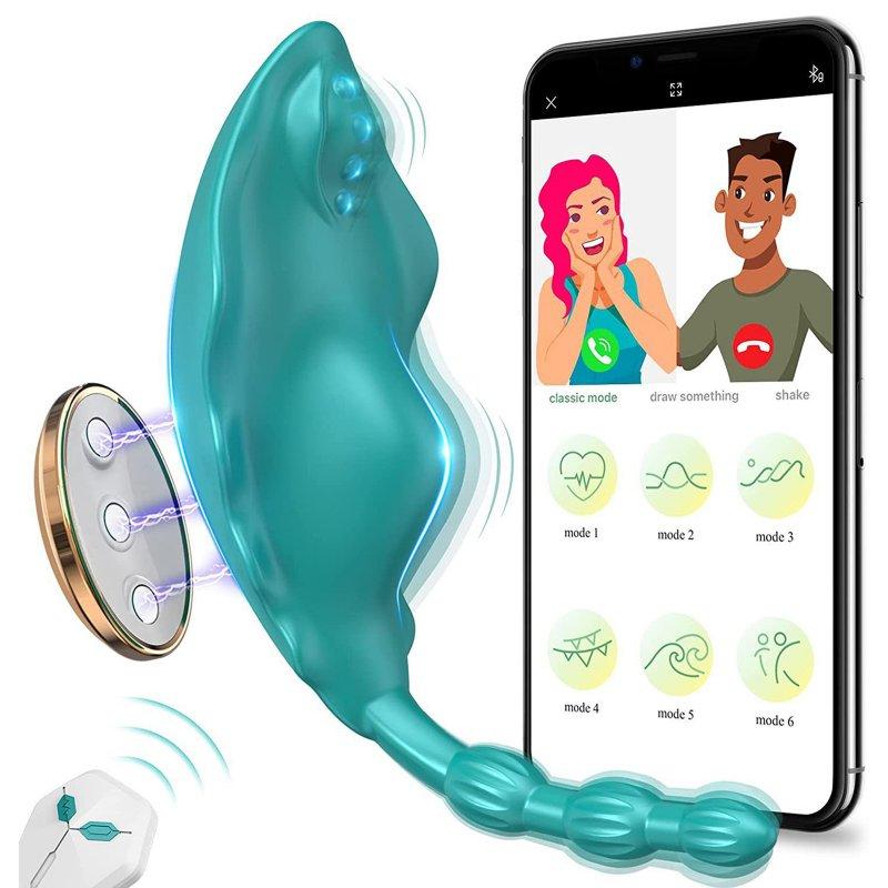 Vibrators |  Women Wear Vibrating Panties Toy with App Remote Control Usb Charging Vaginal Vibrator RC App Adult Items Type A wearable: RC+ APP