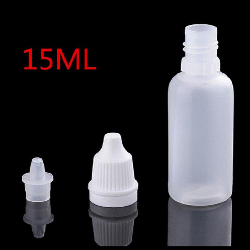 Personal Care |  5ml/10ml/30ml/50ml Empty Plastic Squeezable Dropper Bottles Eye Liquid Dropper Eyes Drop Refillable Bottle Health Care 10ml