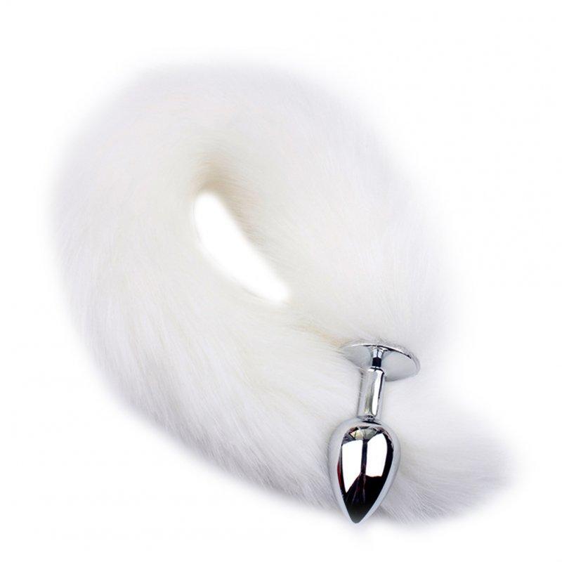 Sex Toys |  Anal Plug Long Tail Fluffy Tail Butt Plug Anal Sex Toy Cute Sexy Cosplay For Adults Men Women Couples Sex Games White Adult Items Sex Toys