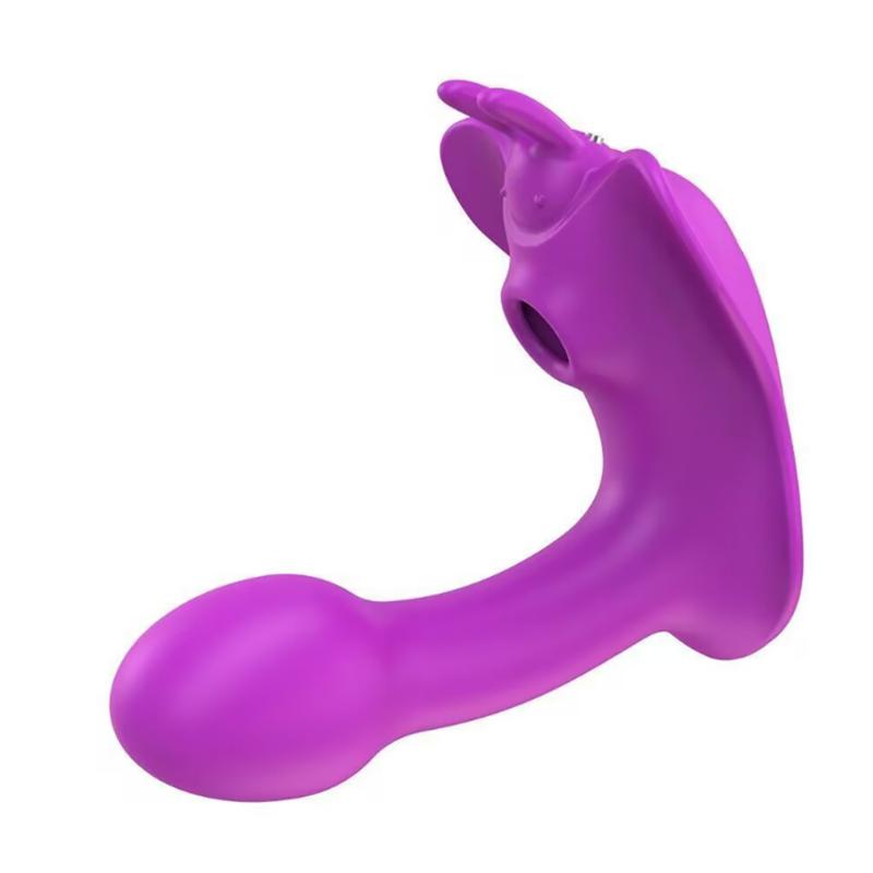 Vibrators |  2PCS Vibrator for Clitoral Nipple Testis Stimulator Mini G Spot Massager Waterproof Adult Sex Toy Purple Adult Items Purple