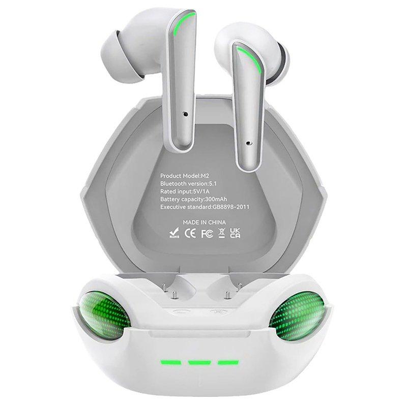 Vibrators |  M2 Wireless Earphones Stereo Sound Earbuds Built-In Microphone Touch Control White Adult Items Vibrators