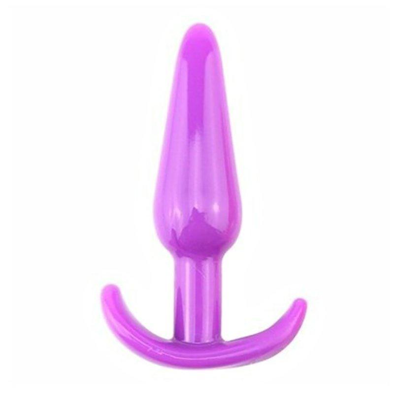 Sex Toys |  Silicone Anal Plug Trainer Waterproof Silicone Butt Plugs Soft Silicone Plugs Toys Beginners Starter For Women Men C purple Adult Items C purple